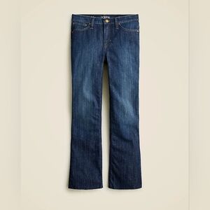 J.CREW 9" DEMI BOOT CROP SISE 30 DARK WASH